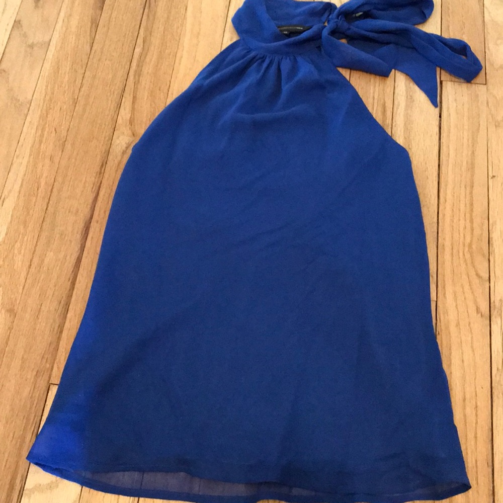 Express tied neckline blouse XS